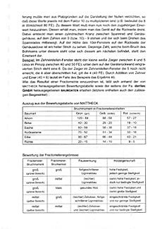 Fachbuch Baumuntersuchung mit dem Fraktometer 1, Beispielseite 1